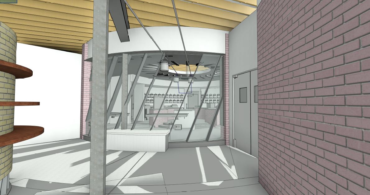 Here's what Little Man Ice Cream's new creamery location on Colfax will look like